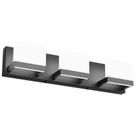 Luminária Tipace 3-Light Black LED 24W 520x100x110mm 110-240V Luminária Tipace 3-Light Black LED 24W 520x100x110mm 110-240V