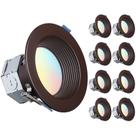 Luminaria TORCHSTAR de 10 cm LED empotrable 5CCT 120V Luminaria TORCHSTAR de 10 cm LED empotrable 5CCT 120V