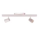 Luminária Trilho Eletrificado Canopla Tampa Cega 2 Spots Direcionável Articulado E27 LED Luminária Trilho Eletrificado Canopla Tampa Cega 2 Spots Direcionável Articulado E27 LED