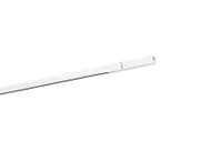 Luminária trilho eletrificado para spot led 1m branco/preto Luminária trilho eletrificado para spot led 1m branco/preto