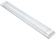 Luminária Tubular De Sobrepor Led Slim 18w 60cm Branco Frio Luminária Tubular De Sobrepor Led Slim 18w 60cm Branco Frio