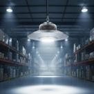 Luminária Ufo 400w Led Luz 6500k Galpão Industria 127/220v Branco-frio Luminária Ufo 400w Led Luz 6500k Galpão Industria 127/220v Branco-frio