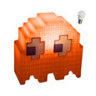 Luminária Usare Fantasminha Fantasma do Pac-Man com Lâmpada LED Presente Geek Game Retrô Nerd