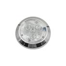 Luminária Utilitária de Cabine Cromada LED Azul 12v