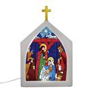 Luminária Vitral Capela de Natal Luminária Vitral Capela de Natal
