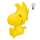 Luminária Woodstock Snoopy Abajur Infantil Passarinho Amarelo com Lâmpada LED