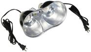 Luminária Zoo Med Combo Mini Deep Dome Clamp 2 x 14 cm