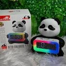 Luminárias Com Caixa De Som Urso Panda Com Relógio 30W Bivolt 110/220v Eletromex EL-1075