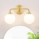 Luminárias de banheiro DSMJFU Brass 36x24x24cm 2-Globe