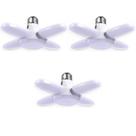 Luminárias de Teto Dobráveis LED 50W 6500K E27 Mini Luz Tipo Folha para Casa