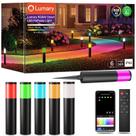 Luminarias Inteligentes para Senderos Lumary Paquete de 6 2100LM RGBAI IP65