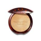 Luminizador de terracota em pó cintilante Guerlain 01 Warm Gold