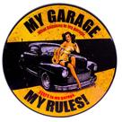 Luminoso de Parede My Rules Minha Garagem Minhas Regras Retrô Vintage Bar, Garagem, Churrasqueira, Espaço Gourmet Luminoso de Parede My Rules Minha Garagem Minhas Regras Retrô Vintage Bar, Garagem, Churrasqueira, Espaço Gourmet