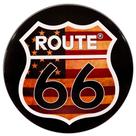 Luminoso de Parede Route 66 USA Retrô Vintage Bar, Garagem, Churrasqueira, Espaço Gourmet