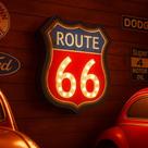 Luminoso route 66