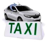 Luminoso Taxi Teto com Base 2 Íman com Leds