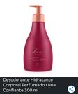 Luna confiante desodorante hidratante corporal 300ml natura