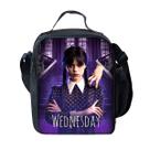 Lunch Bag Anime Wednesdayss Portable Bento Bag Cooler Bag