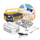 Lunchbox Marmita Eletrica Termica 40w 3 Pratos Carro E Tomad