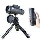 Luneta Telescópica com Tripé Suporte Celular Zoom até 30x