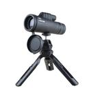 Luneta Telescópio Pocket Range Portátil Zoom 10x a 30x Lente 42mm com Tripé, Estojo e Suporte para Celular Tag Tatical