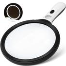 Lupa AIXPI Large 20X 30X com luz 24LED 1UV Light
