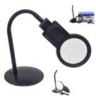 Lupa Articulada de Mesa Com Luz Led Aumento 3X 4,5X USB