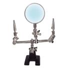 Lupa Com Suporte E Pincas C- Aumento 3x Hikari Hls10