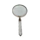 Lupa De Aumento Luxo Indiana Cristal 10CM PDI0004