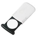 Lupa De Bolso 8X Conta Fio Portátil Com Luz Led Focus 62,5Mm - Jiaxi