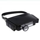 Lupa de cabeça com 3 lentes de aumento - LP-40