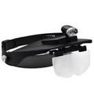 Lupa de cabeça led slc-1009 solver