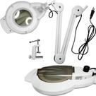 Lupa de Estética Luminária De Mesa Bancada Led Profissional 220v Lupa de Estética Luminária De Mesa Bancada Led Profissional 220v