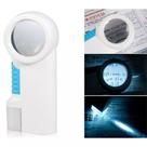 Lupa De Mão Com Luz Led ampliação 12x E Lanterna Led
