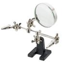 Lupa De Mesa 4x Com Garras Jacaré E Suporte Rotação 360Tozz TZLP8