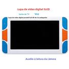 Lupa Digital Portátil LCD De 5.0 Polegadas 3-48X Com Saída HDMI E AV Para Leitura Eletrônica E Vídeo