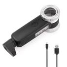 Lupa dobrável recarregável USB Amoper 30X