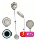 Lupa Estetica Articulavel Luminaria Led Dentista Salao 220v Lupa Estetica Articulavel Luminaria Led Dentista Salao 220v