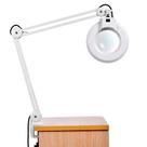 Lupa Estetica Para Mesa 220v Luminaria De Led Retratil Articulavel Giratoria Lente Optico Ampla Dentista (BSL-LUPA-2)