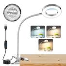 Lupa NZQXJXZ 10X com lâmpada de mesa LED Light 48
