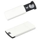 Lupa Portátil Lente Ampliação 20x e 45x Com Luz LED Para Leitura Idosos, Bolso - 92045 Lupa Portátil Lente Ampliação 20x e 45x Com Luz LED Para Leitura Idosos, Bolso - 92045