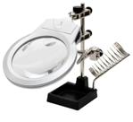 Lupa Suporte Ferro de Solda Led Solver SLP-100