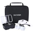 Lupas YOCTOSUN com 4 luzes LED e 5 lentes