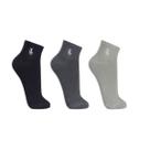 Lupo Meia 3223 Kit 3 Pares Cano Curto