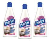 Lustra Móveis Lavanda Poliflor Frasco 200ml Kit 3 Lustra Móveis Lavanda Poliflor Frasco 200ml Kit 3