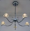 Lustre 5 Braços Cromado - Marca: Luciin Ref: Zg050 Lustre 5 Braços Cromado - Marca: Luciin Ref: Zg050