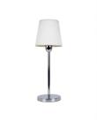 Lustre Abajur Cúpula Cone Redondo Cromado 243