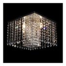 Lustre Acrílico Cristal Alto Brilho Sala Quarto 30x30 Cm