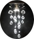 Lustre Acrílico Modelo Chuva Pontuda Pra Sala Em