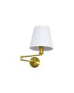 Lustre Arandela Articulável Cúpula Cone Dourado 727